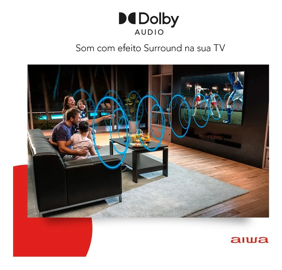 Smart TV AIWA 32" — foto 3